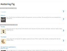 Tablet Screenshot of mutteringfig.blogspot.com