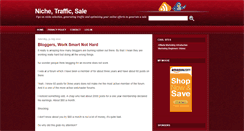 Desktop Screenshot of niche-traffic-sale.blogspot.com