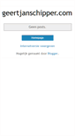 Mobile Screenshot of geertjanschipper.blogspot.com