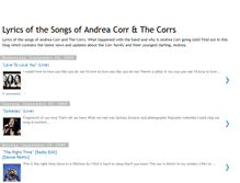 Tablet Screenshot of corrslyrics.blogspot.com