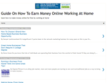 Tablet Screenshot of onlineearnmoneyathomeinformation.blogspot.com