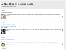 Tablet Screenshot of eldominecabra.blogspot.com