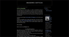 Desktop Screenshot of imagenesgoticas.blogspot.com