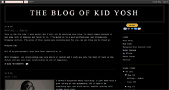 Desktop Screenshot of kidyosh.blogspot.com