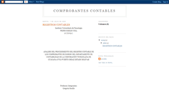 Desktop Screenshot of comprobantescontables1.blogspot.com