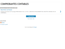 Tablet Screenshot of comprobantescontables1.blogspot.com