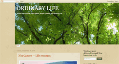 Desktop Screenshot of ordinarylife-mk.blogspot.com