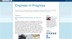 Desktop Screenshot of engineerinprogress.blogspot.com