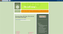 Desktop Screenshot of lancuoicung.blogspot.com