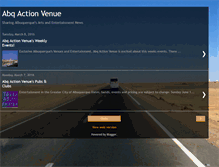 Tablet Screenshot of abqactionvenue.blogspot.com