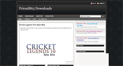 Desktop Screenshot of cricket-10.blogspot.com