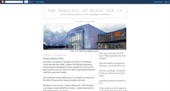 Desktop Screenshot of cop15-analysis.blogspot.com