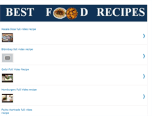 Tablet Screenshot of food-recipes-idea.blogspot.com