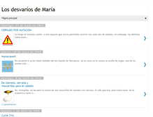 Tablet Screenshot of mariayrios.blogspot.com