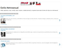 Tablet Screenshot of estilometrosexual.blogspot.com