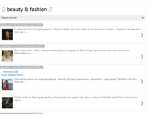 Tablet Screenshot of beautyfashiion.blogspot.com