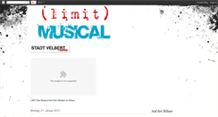 Desktop Screenshot of musical-limit.blogspot.com