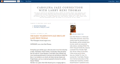 Desktop Screenshot of carolinajazzconnectionwithlarrythomas.blogspot.com