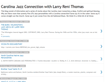 Tablet Screenshot of carolinajazzconnectionwithlarrythomas.blogspot.com