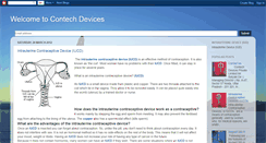 Desktop Screenshot of contechdevices.blogspot.com