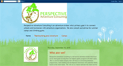 Desktop Screenshot of perspectiveadventureconsulting.blogspot.com