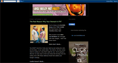 Desktop Screenshot of getting-rid-of-stomach-fat.blogspot.com