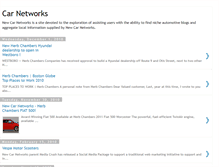 Tablet Screenshot of newcarnetworks.blogspot.com