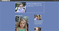 Desktop Screenshot of mindlessmomramblings.blogspot.com