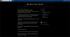 Desktop Screenshot of nobigfishtales.blogspot.com