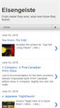 Mobile Screenshot of eisengeiste.blogspot.com