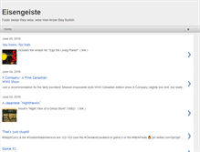 Tablet Screenshot of eisengeiste.blogspot.com