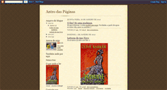 Desktop Screenshot of antrodaspaginas.blogspot.com