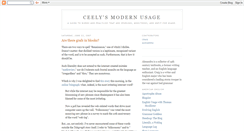 Desktop Screenshot of modernenglishusage.blogspot.com