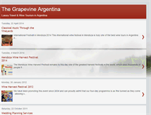 Tablet Screenshot of grapevineargentina.blogspot.com