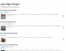 Tablet Screenshot of latenighthunger.blogspot.com