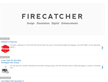 Tablet Screenshot of firecatchercreative.blogspot.com