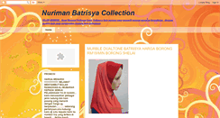 Desktop Screenshot of nurimanbatrisya.blogspot.com
