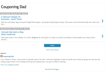 Tablet Screenshot of couponingdad.blogspot.com