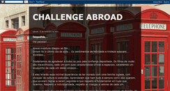 Desktop Screenshot of challengeabroaduk.blogspot.com