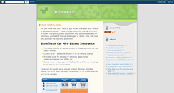 Desktop Screenshot of myinsurancecar.blogspot.com