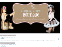 Tablet Screenshot of diaperdivaboutique.blogspot.com