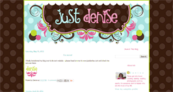 Desktop Screenshot of just-denise.blogspot.com