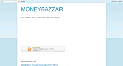 Desktop Screenshot of moneybazzar.blogspot.com
