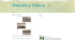 Desktop Screenshot of botucatuecultura.blogspot.com