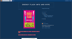 Desktop Screenshot of energyflashinfohype.blogspot.com