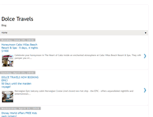 Tablet Screenshot of dolcetravels.blogspot.com