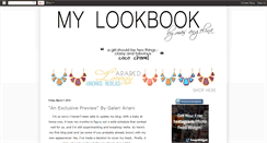 Desktop Screenshot of mylookbooks.blogspot.com