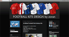 Desktop Screenshot of footballkitsdesign.blogspot.com