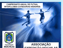 Tablet Screenshot of campeonatosexpedicaomochilas.blogspot.com