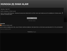 Tablet Screenshot of butikbatikhunggashahalam.blogspot.com